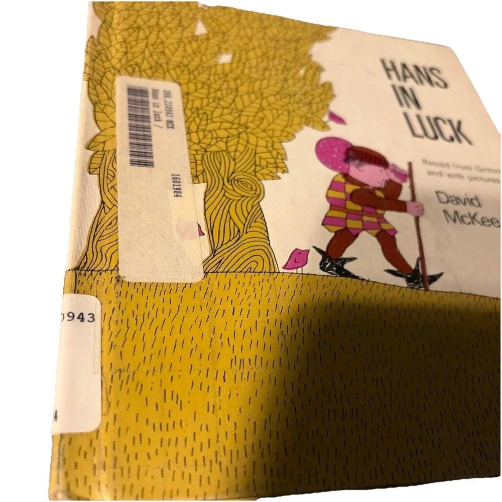 Hans in Luck By David McKee Hard Cover Book‎ 1967